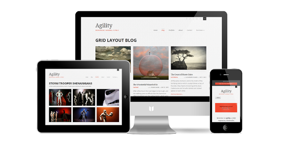 Agility - Responsive / Minimal / HTML5 - 4